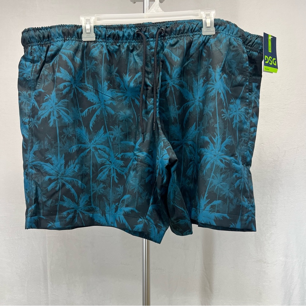 DSG Men's 6” Rec Tropical Teal‎ Swim Trunks 3x